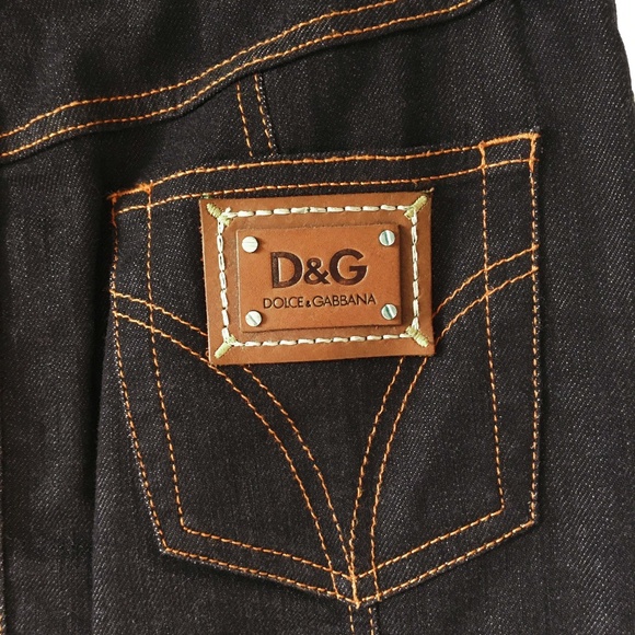 DOLCE & GABBANA Dark Denim Pencil Skirt - Picture 13 of 15